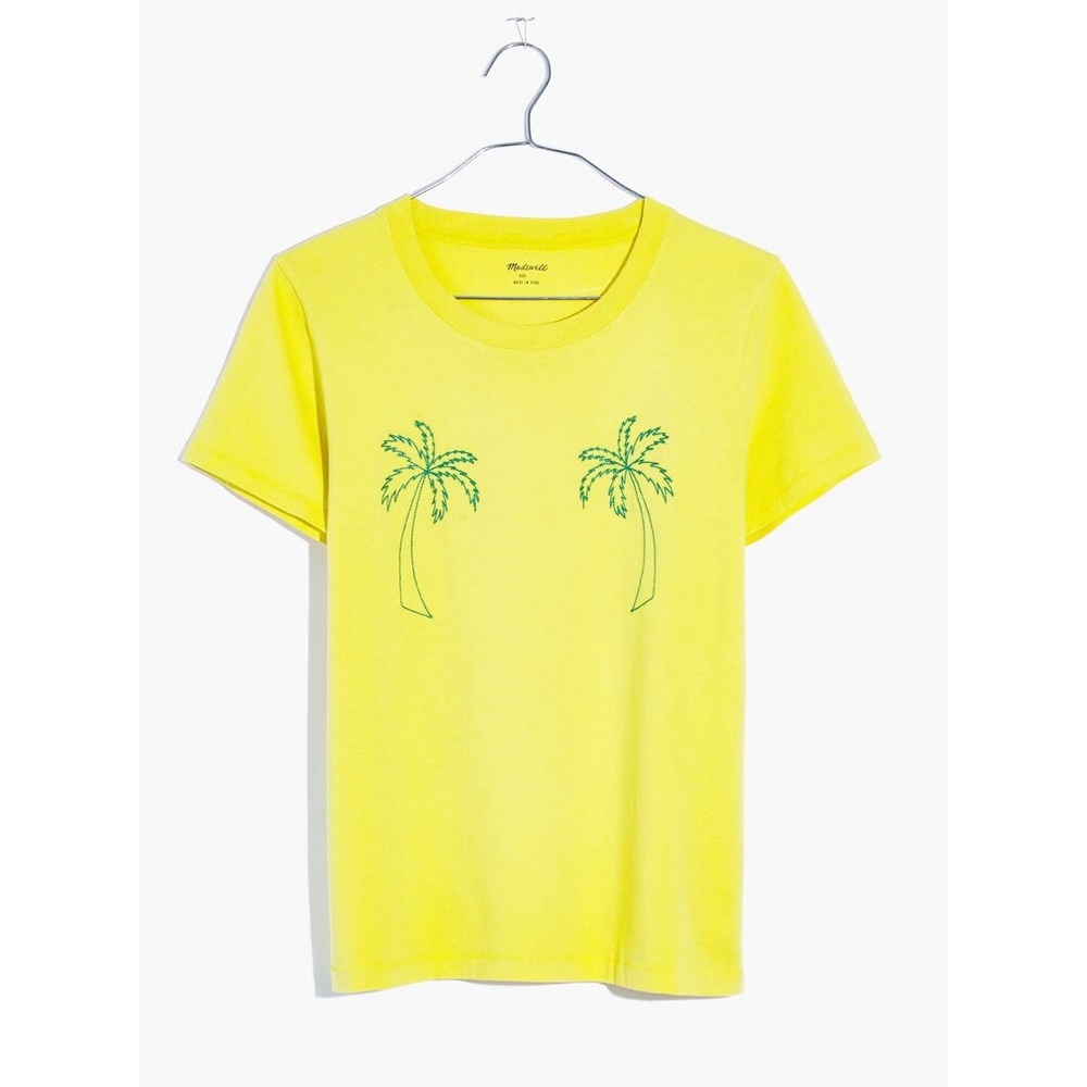 Madewell Yellow Pineapple Tee